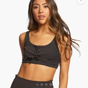 Free People Movement Before You Go Lace Up Bra